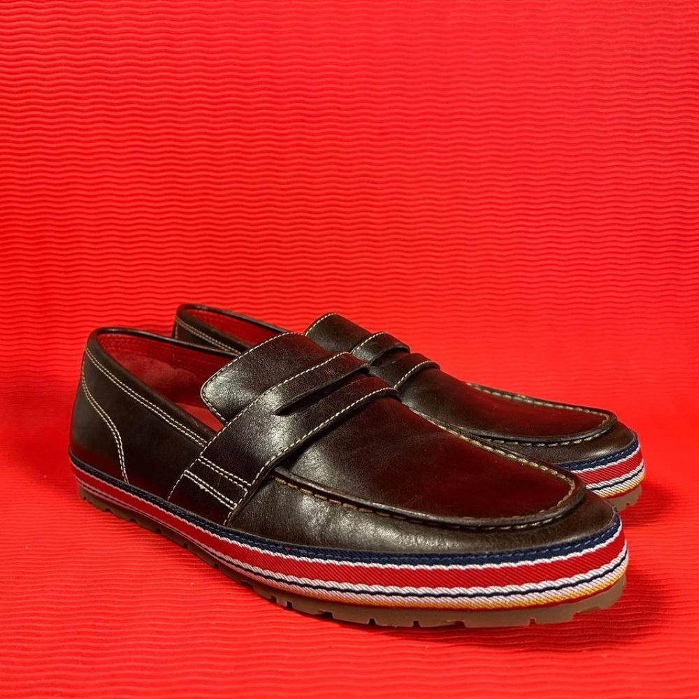 Men’s Cole Haan Nike Air Brown Slip On Loafers Size 8.5 Like New